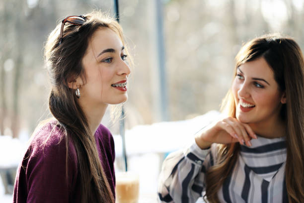 istock Women in a cafe 1290679869