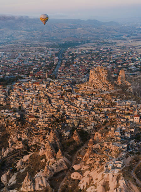 istock Scenic high angle view of Cappadocia in Turkey 1290682375