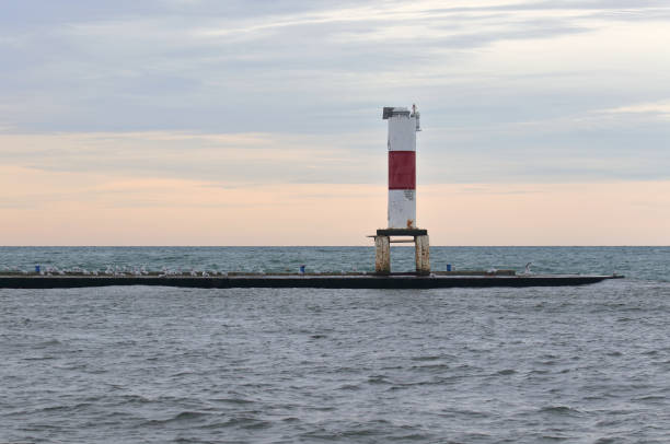 istock Holland Harbor South Breakwater Light 1290685168
