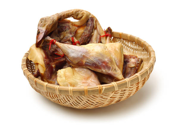 istock Chinese preserved waxed duck thigh 1290688850