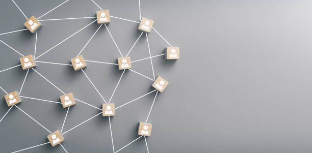Teamwork, network and community concept. Linking entities. Networking, social media, SNS, internet communication connect concept. Teamwork, network and community abstract. global banner pictures stock pictures, royalty-free photos & images