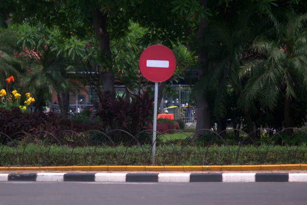 istock signs are prohibited from entering 1290700444