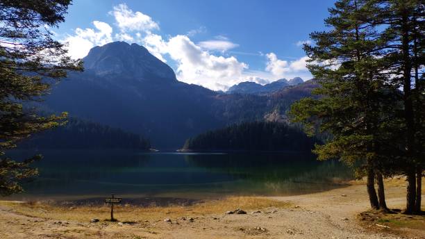 istock National park Montenegro. Black lake. 1290704324