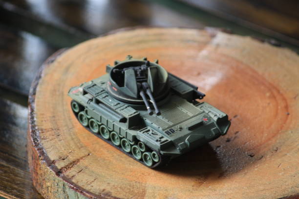 istock Let's Play Miniature Tank 1290705509