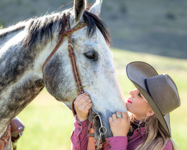 istock Trusting connection between horse and rider 1290708835