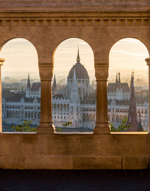 istock Hungarian Parliament in the sunrise. 1290714662