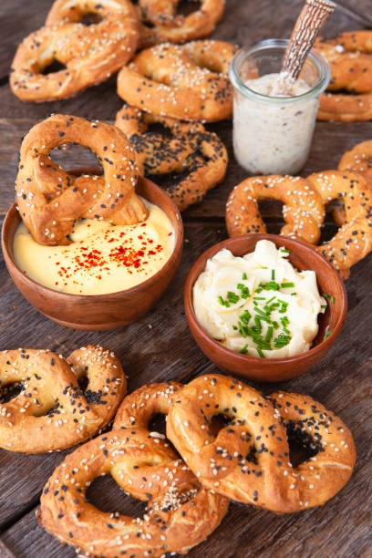 istock Homemade soft pretzels 1290715190