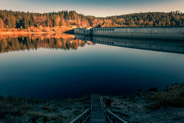 istock hydroelectric power dam Schwarzenbachtalsperre in black forest 1290721055