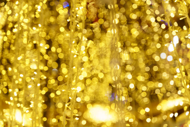istock Bokeh background of orange lights 1290735105
