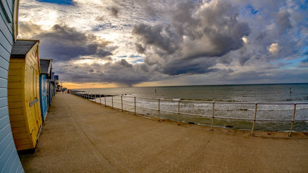 istock Sheringham beach huts on the North Norfolk coast 1290738703