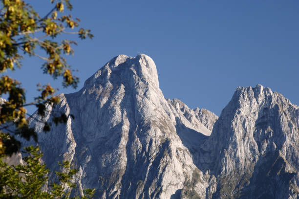 vue de montagne de château d’oex, suisse - chateau doex photos et images de collection