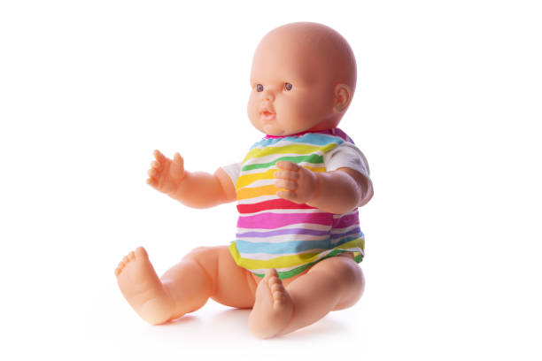 istock Baby boy manikin isolated on white background 1290740514