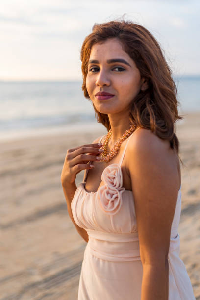 istock Model woman photoshoot in Goa 1290748571