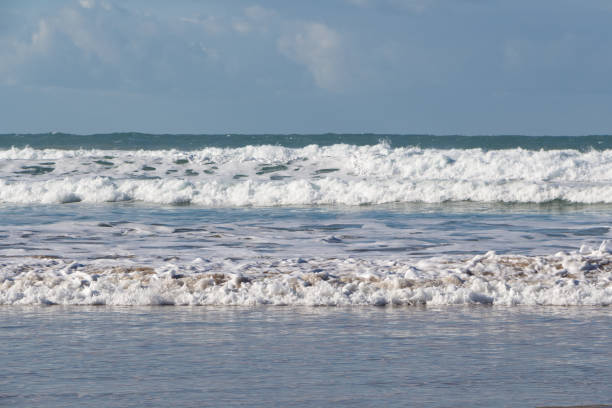 istock Waves crushing on the coast of Brittany 1290749788