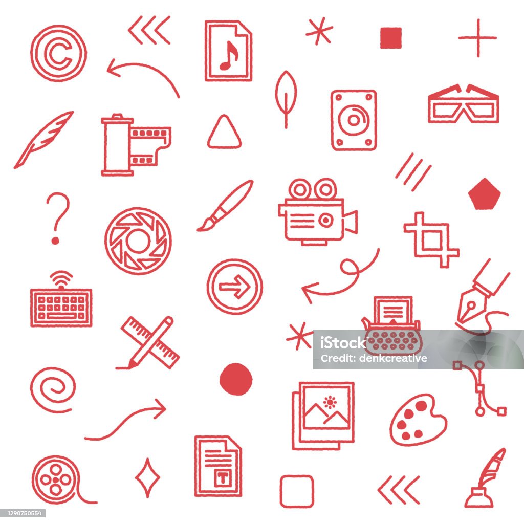 Patterns Multimedia Design Examples Multimedia Frameworks Seamless Pattern Design Stock Illustration ...