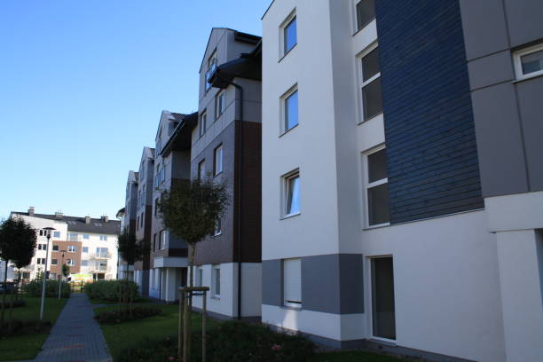istock Modern buildings at Gdynia in Poland 1290750624