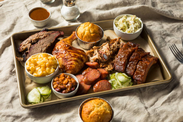 istock Homemade Barbecue Platter with Ribs 1290751773