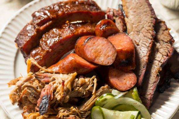 istock Homemade Barbecue Platter with Ribs 1290751953