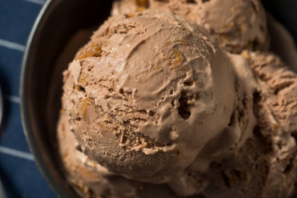istock Homemade Chocolate Peanut Butter Ice Cream 1290752199