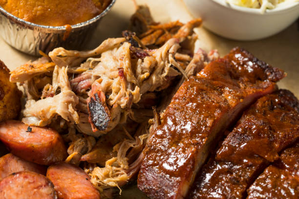 istock Homemade Barbecue Platter with Ribs 1290752229