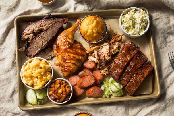 istock Homemade Barbecue Platter with Ribs 1290752949