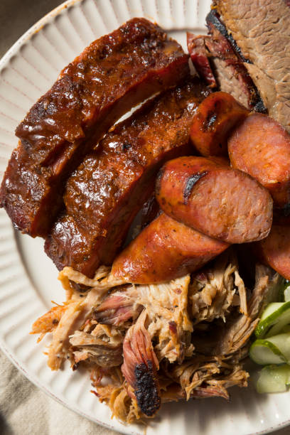 istock Homemade Barbecue Platter with Ribs 1290753007