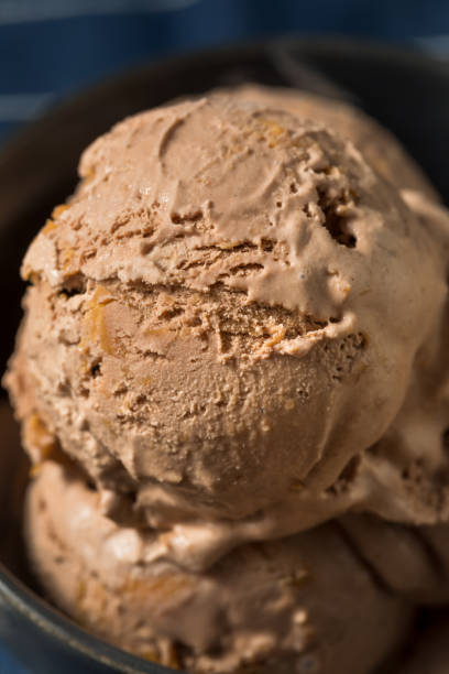 istock Homemade Chocolate Peanut Butter Ice Cream 1290753024