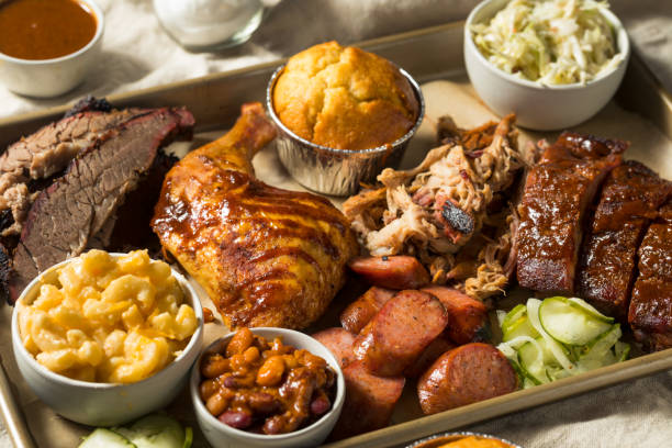 istock Homemade Barbecue Platter with Ribs 1290753259