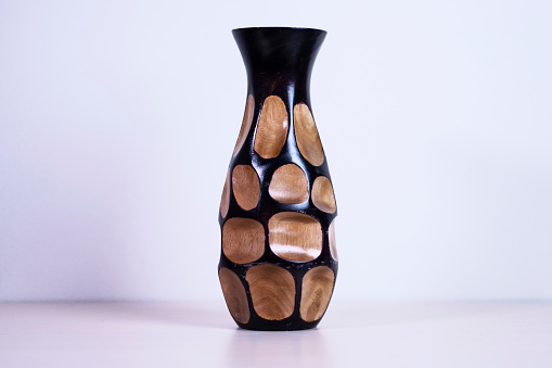 Elegant handmade vase