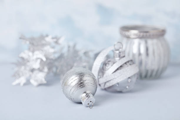 istock Christmas decoration. Bright wooden background. Close up. 1290764955