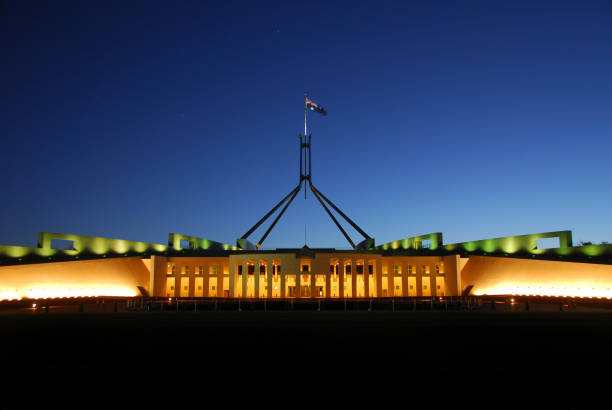 parlamento europeo, canberra act, australia - canberra australian culture government australia fotografías e imágenes de stock