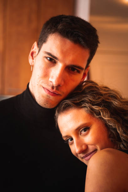 istock Brother and sister loving each other 1290766395