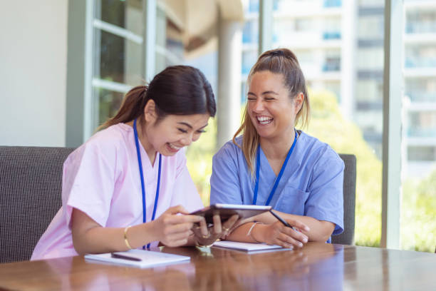 istock Female medical students studying together 1290768458