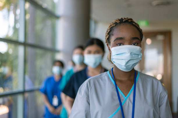 istock Multi-ethnic team of medical frontline workers 1290769180