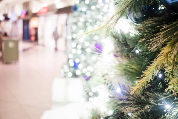 istock Christmas Tree and Decorations in a shopping mall 1290803977