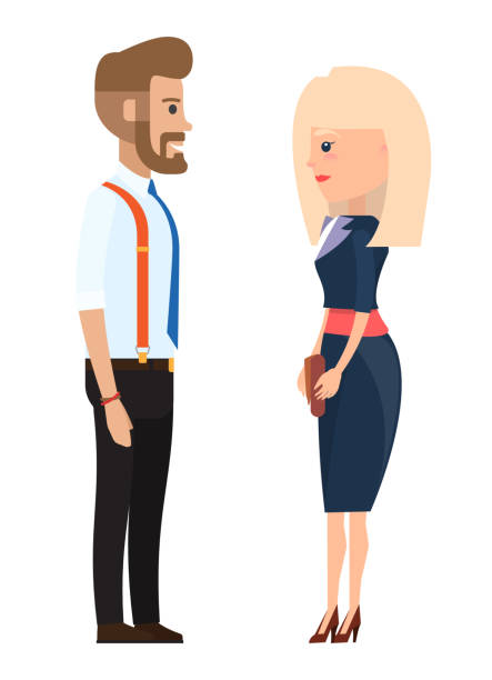 Ilustración de Hombres De Negocios Elegantes Personajes De Hombre Y Mujer De Dibujos Animados En La Ropa De Moda Ilustración De Estilo Plano y más Vectores Libres de Derechos de A la Ilustración de Hombres De Negocios Elegantes Personajes De Hombre Y Mujer De Dibujos Animados En La Ropa De Moda Ilustración De Estilo Plano y más Vectores Libres de Derechos de A la