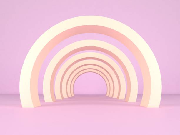 istock 3d render, minimal fashion background 1290826567