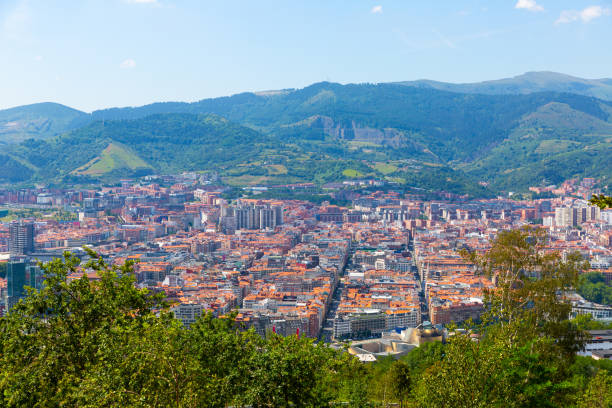 istock Panoramic view of Bilbao cityscape 1290841471