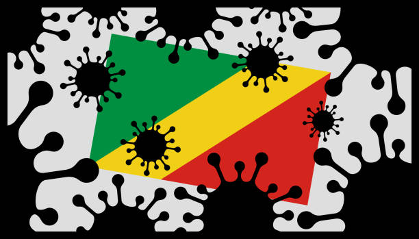 istock Covid-19 coronavirus pandemic icon and congo flag 1290841622