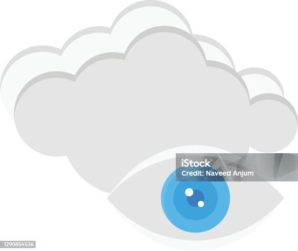 Cloud View Stock Illustration - Download Image Now - Abstract, Climate ...