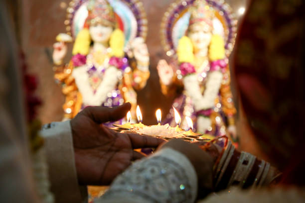 istock Traditional Indian Wedding Ceremony (Hindi) 1290856019