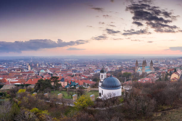 istock Small chapel in Pecs, Hungary 1290863758