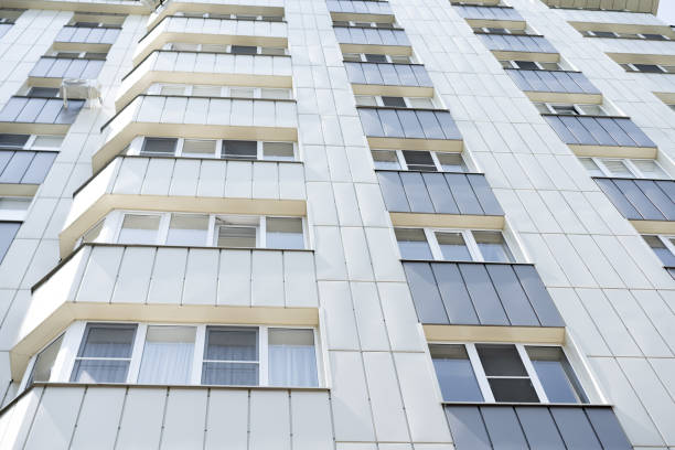istock Multi-storey residential building as background 1290866339