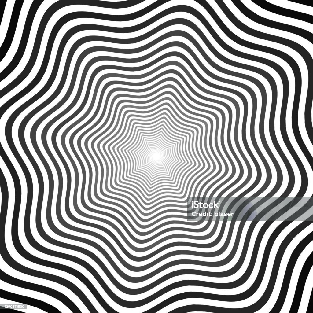 Infinity Shape Octagon Octagonish Eight Sided Rounded Polygon Tunnel Into Infinity 3d Vector ...