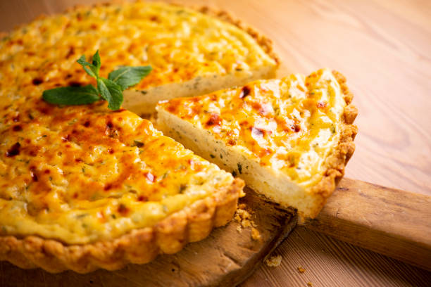 istock Flao traditional spanish cheesecake from Ibiza island 1290874381