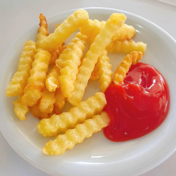 istock French fries with ketchup 1290877448