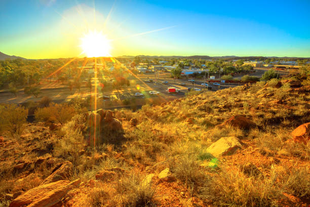 istock Alice Springs aerial view 1290878179