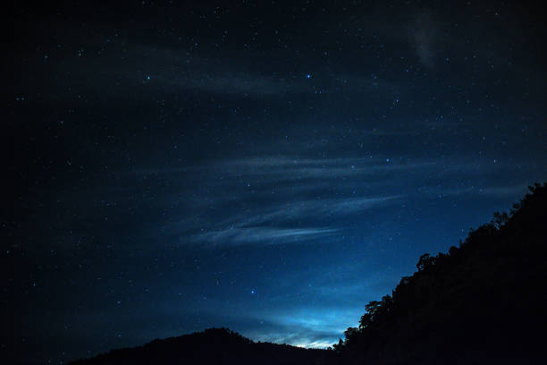 istock Night scene milky way at Malaysia 1290888159