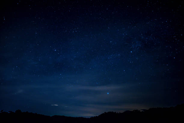 istock Night scene milky way at Malaysia 1290888229