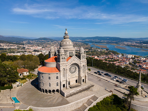 Church of Santa Luzia in Viana do Castelo, Portugal